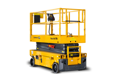 Аренда ножничного самоходного электрического подъемника Haulotte Compact 12