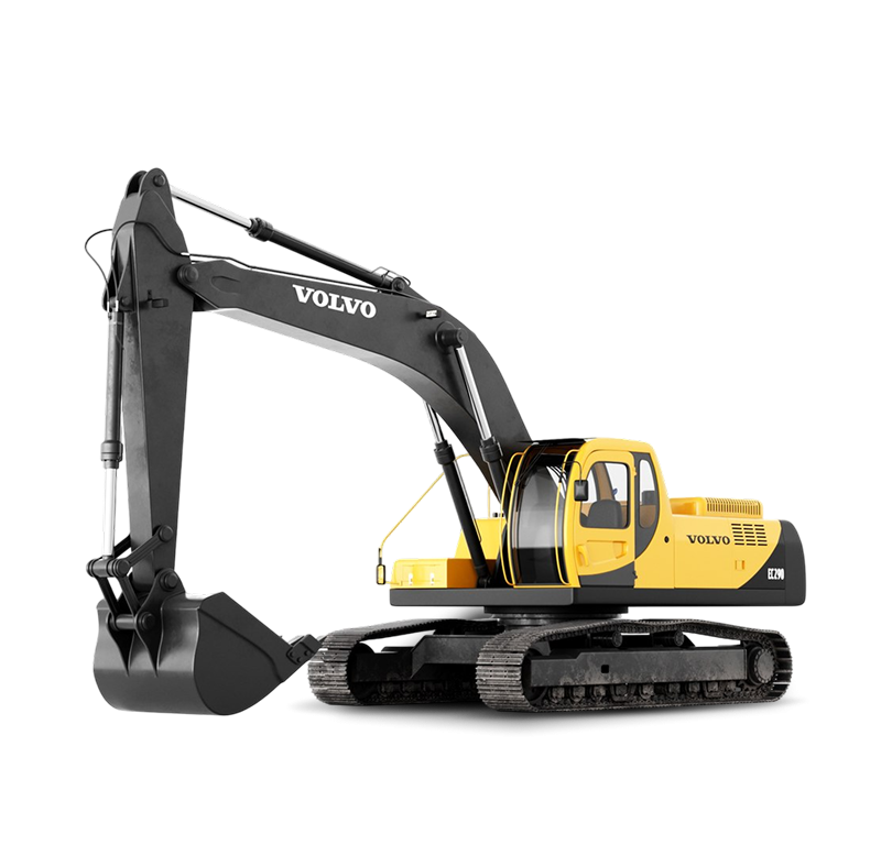 Гусеничный экскаватор 